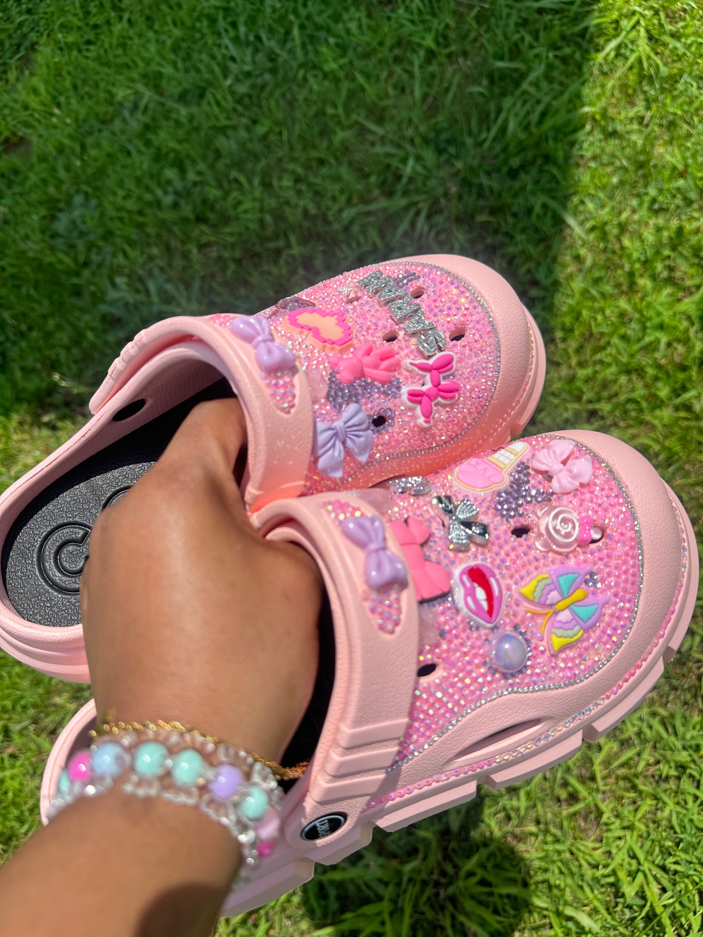 Luxury Pink Slides