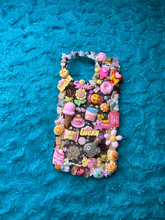 Custom iPhone 14 Pro Max Case –  Chocolate Charm ✨🌹🍫